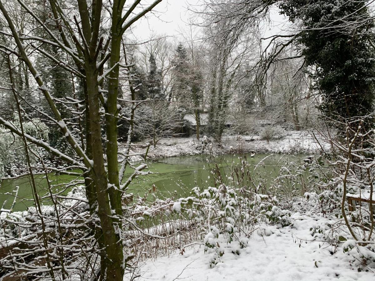 Gaestewohnung Hardinghaus Am Teich Warendorf Bagian luar foto