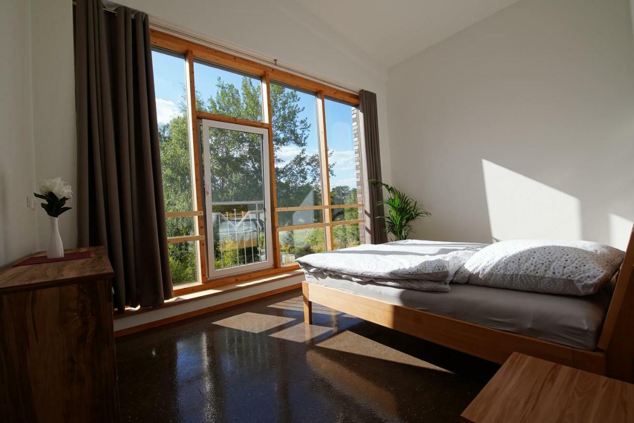 Gaestewohnung Hardinghaus Am Teich Warendorf Bagian luar foto