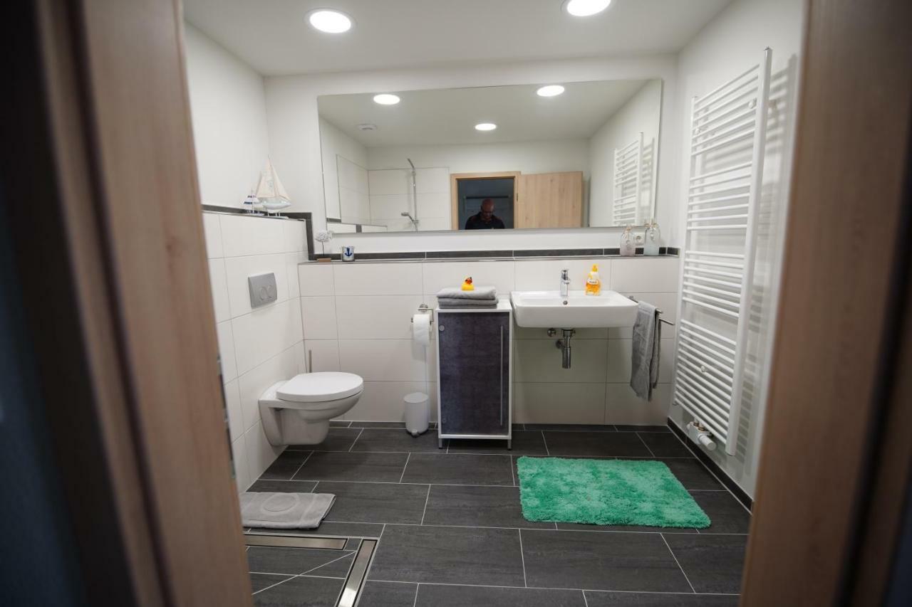 Gaestewohnung Hardinghaus Am Teich Warendorf Bagian luar foto