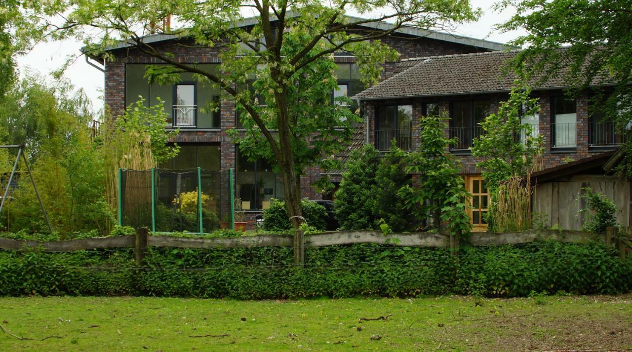 Gaestewohnung Hardinghaus Am Teich Warendorf Bagian luar foto