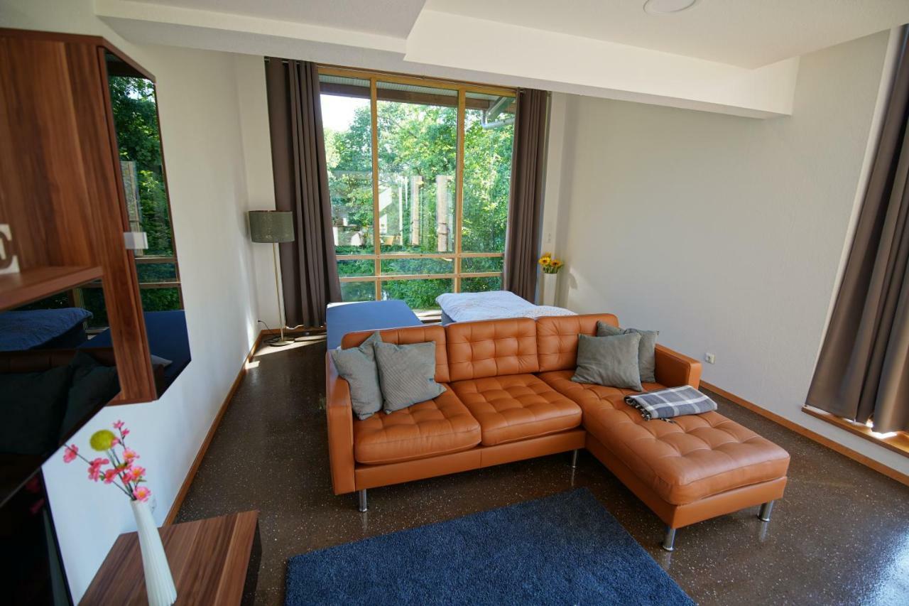 Gaestewohnung Hardinghaus Am Teich Warendorf Bagian luar foto